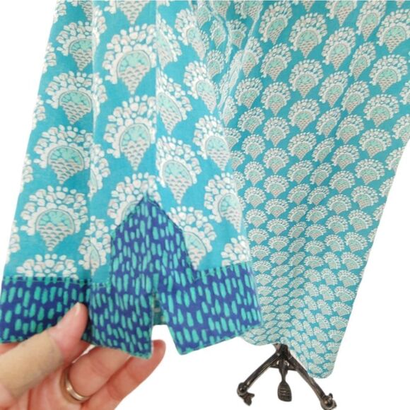 NWT Rock Flower Paper Marissa Teal dress cover-up size medium - Picture 4 of 9